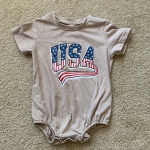 Toddler USA onesie